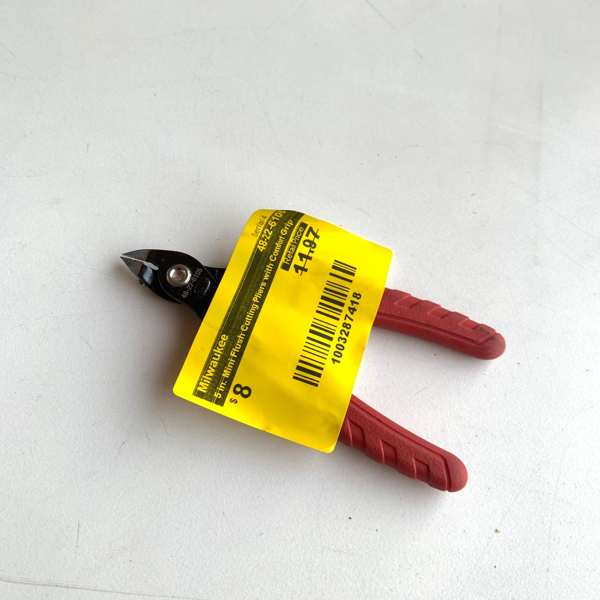 5 in. Mini Flush Cutting Pliers with Comfort Grip (48-22-6105) 5 in. Mini Flush Cutting Pliers with Comfort Grip (48-22-6105)